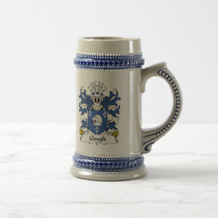 Jarra De Cerveza Escudo de la familia de la quebrada