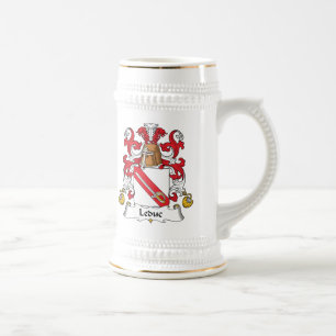 Jarra De Cerveza Escudo de la familia de Leduc