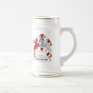 Jarra De Cerveza Escudo de la familia de MacGowan