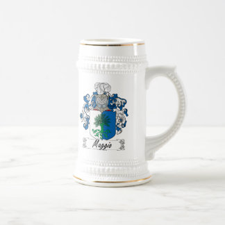 Jarra De Cerveza Escudo de la familia de Maggio
