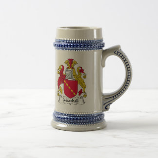 Jarra De Cerveza Escudo de la familia de Marshall