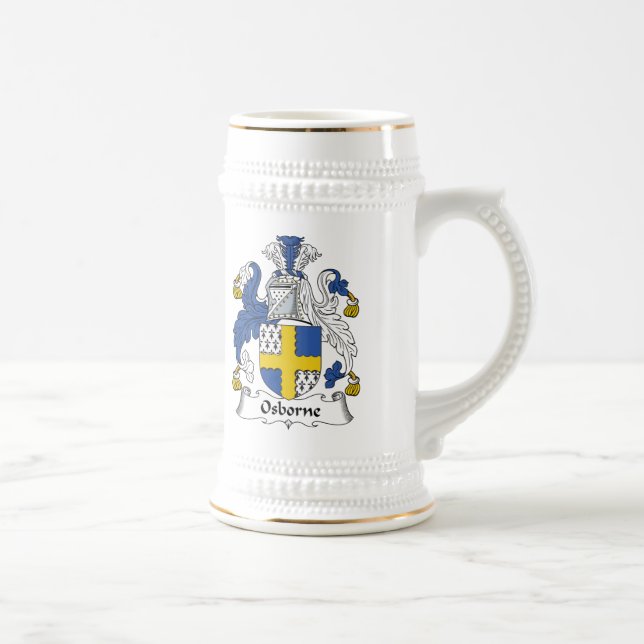 Jarra De Cerveza Escudo de la familia de Osborne (Derecha)
