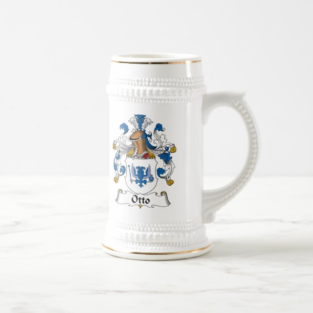 Jarra De Cerveza Escudo de la familia de Otto (Derecha)