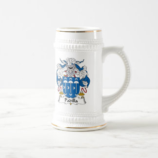 Jarra De Cerveza Escudo de la familia de Padilla