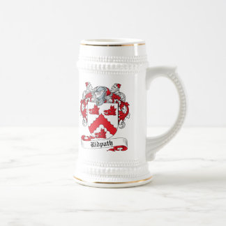 Jarra De Cerveza Escudo de la familia de Ridpath