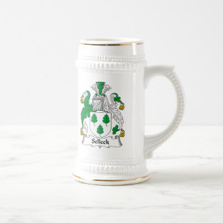 Jarra De Cerveza Escudo de la familia de Selleck