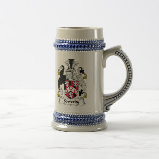 Jarra De Cerveza Escudo de la familia de Sowerby