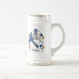 Jarra De Cerveza Escudo de la familia de Stanley