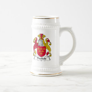 Jarra De Cerveza Escudo de la familia de Theobald