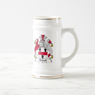 Jarra De Cerveza Escudo de la familia de Tindall