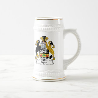 Jarra De Cerveza Escudo de la familia de Tyler