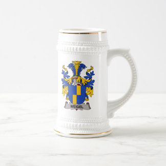Jarra De Cerveza Escudo de la familia de Weigel