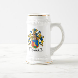 Jarra De Cerveza Escudo de la familia de Wendt