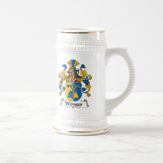 Jarra De Cerveza Escudo de la familia de Wenger
