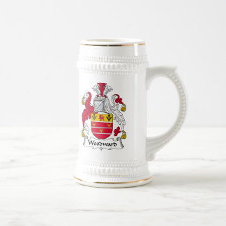 Jarra De Cerveza Escudo de la familia de Woodward
