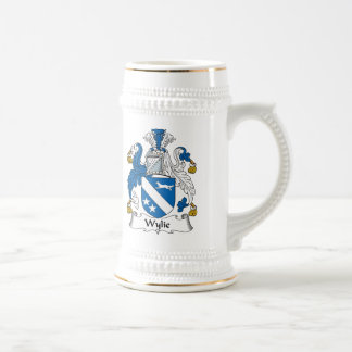 Jarra De Cerveza Escudo de la familia de Wylie