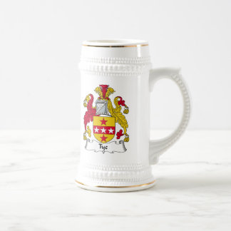 Jarra De Cerveza Escudo de la familia del lazo