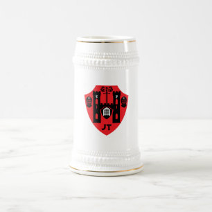 Jarra De Cerveza Escudo de los Caballeros del personalizable