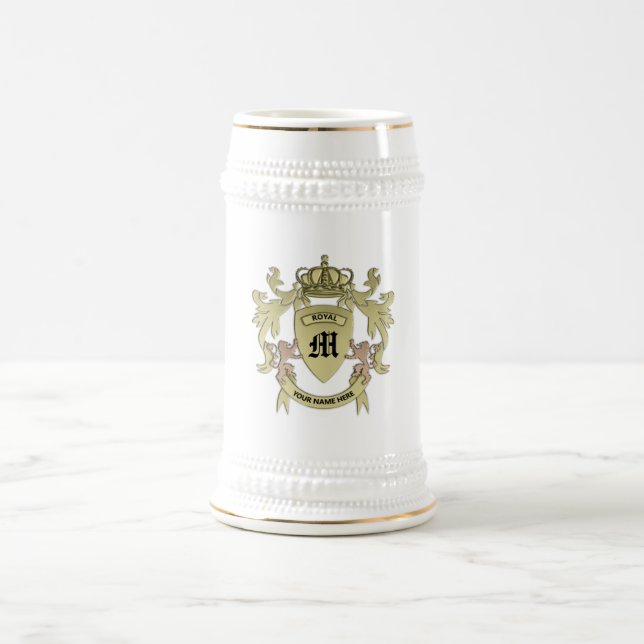 Jarra De Cerveza Escudo De Oro De Armas (Centro)