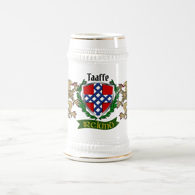 Jarra De Cerveza Escudo irlandés de Taaffe (Centro)