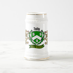 Jarra De Cerveza Escudo irlandés Tully/Macatilla