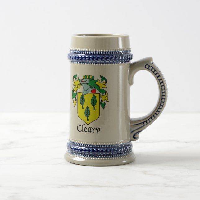 Jarra De Cerveza Escudo Stein de Cleary (Derecha)