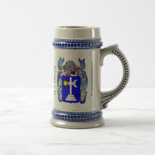 Jarra De Cerveza Escudo Stein de la familia de Martin