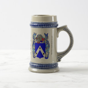 Jarra De Cerveza Escudo Stein de la familia de Roberts