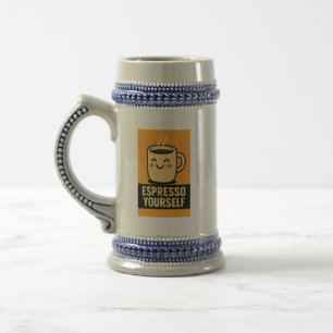 Jarra De Cerveza Espresso tú mismo - Comienza tu día con una sonris