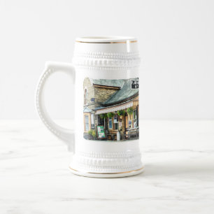 JARRA DE CERVEZA ESTACIONES DE TREN