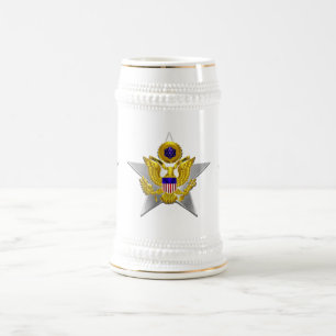 Jarra De Cerveza Estado Mayor del Ejército Beer Stein