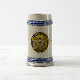 Jarra De Cerveza Estado Mayor del Ejército Beer Stein