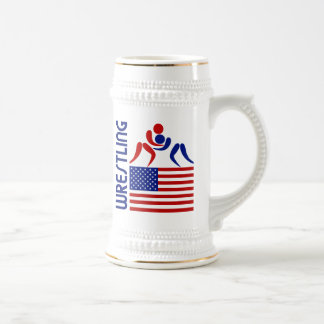 Jarra De Cerveza Estados Unidos de lucha