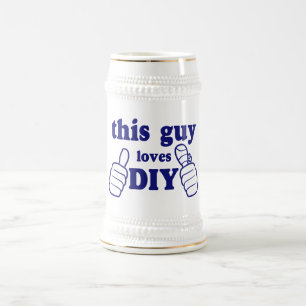 Jarra De Cerveza Este individuo ama DIY