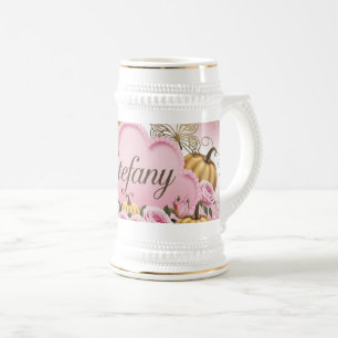Jarra De Cerveza Estefany - Whimsical Pink Cloud Coffee Mug