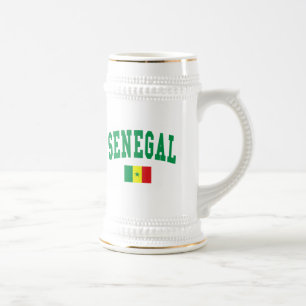 Jarra De Cerveza Estilo Senegal