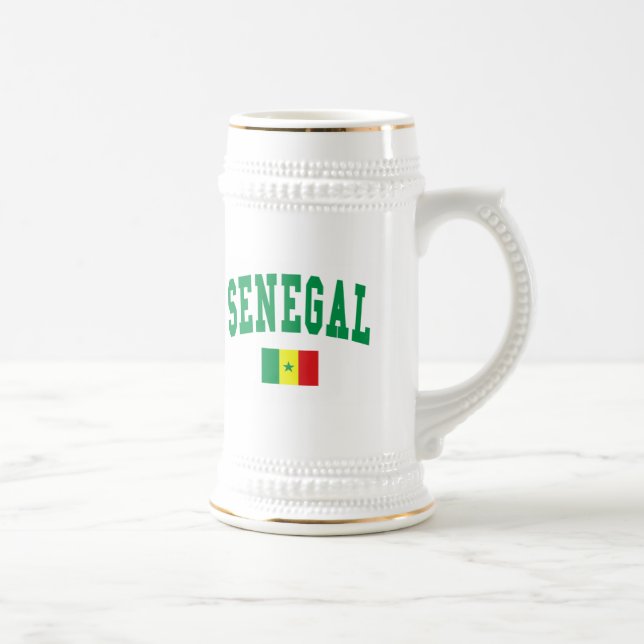 Jarra De Cerveza Estilo Senegal (Derecha)