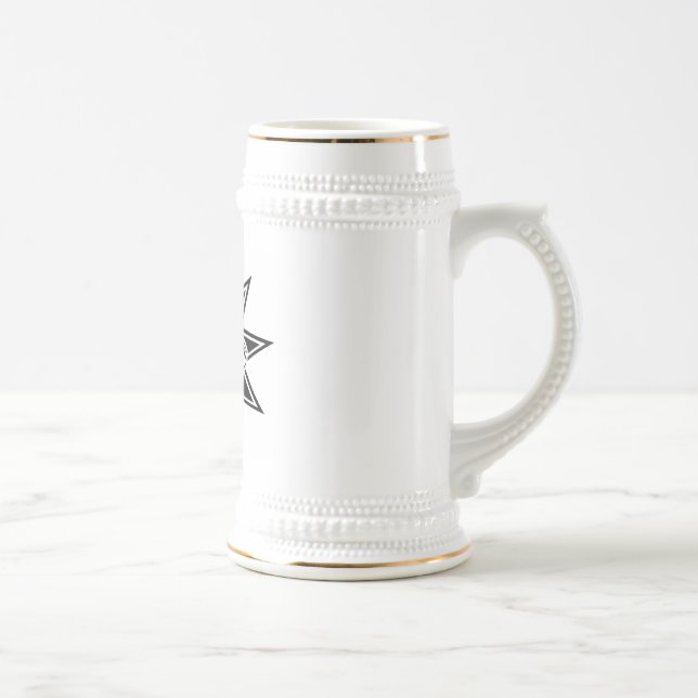 Jarra De Cerveza estrella del negro del panter (Derecha)