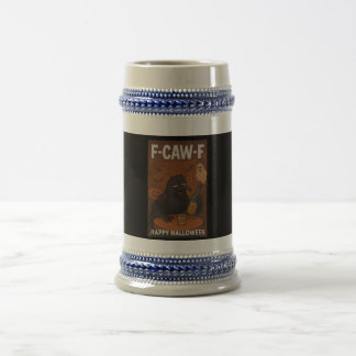 Jarra De Cerveza F-CAW-F Bebk Raven Halloween Beer Mug Tankard