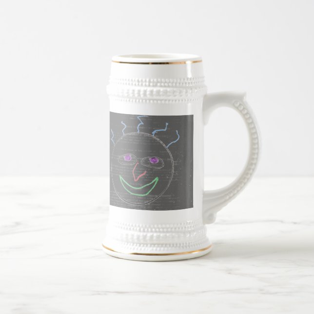 Jarra De Cerveza Faces Mug (Derecha)