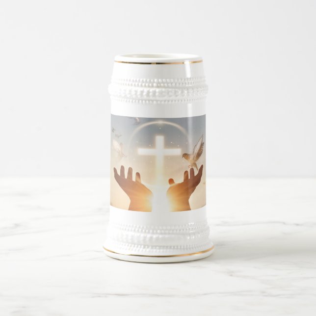 Jarra De Cerveza Faith Mug (Centro)