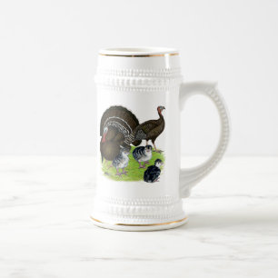 Jarra De Cerveza Familia de bronce estándar de Turquía