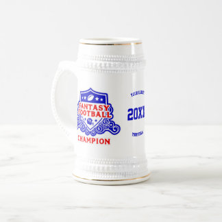 Jarra De Cerveza Fantasía Campeón de Fútbol