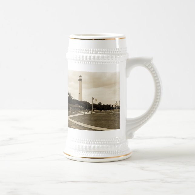 Jarra De Cerveza Faro de Cape May (Derecha)