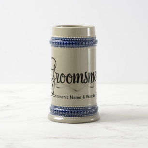 Jarra De Cerveza Favor/regalo de la boda del padrino de boda