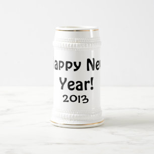 Jarra De Cerveza ¡Feliz Año Nuevo!, 2013