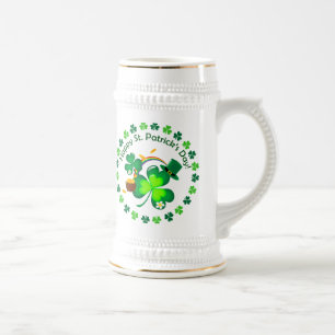 Jarra De Cerveza ¡Feliz día de San Patricio!