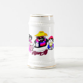Jarra De Cerveza Feliz día del padre relajado