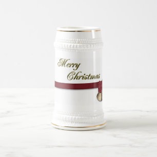 Jarra De Cerveza Feliz Navidad