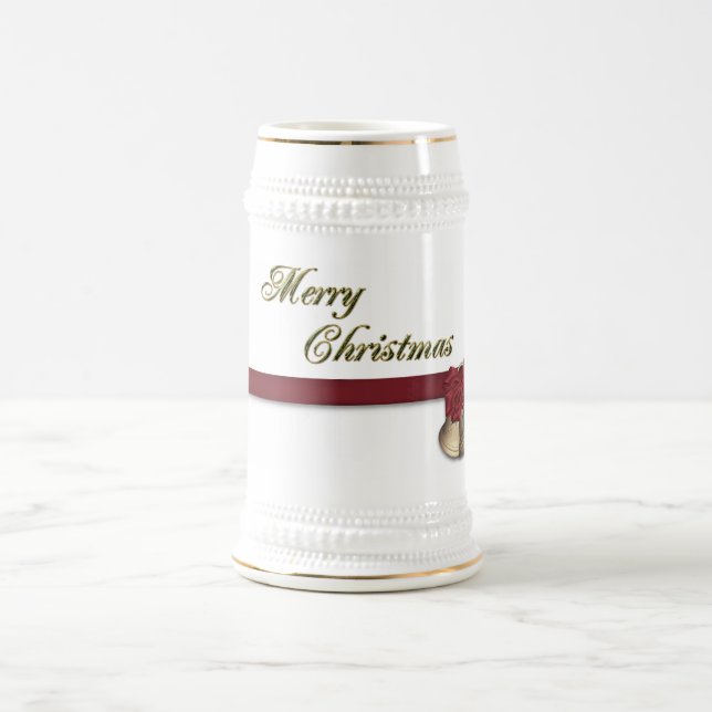 Jarra De Cerveza Feliz Navidad (Centro)